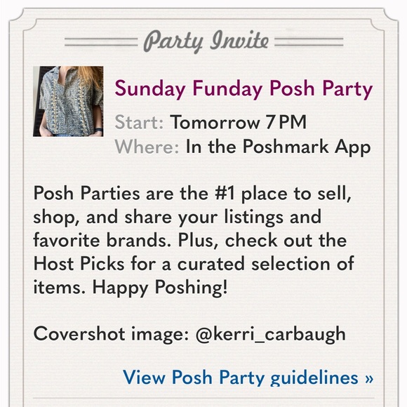Jewelry - COMMENT IF I MISSED YOU!!!: Co-hosting the "Sunday Funday Posh Party"